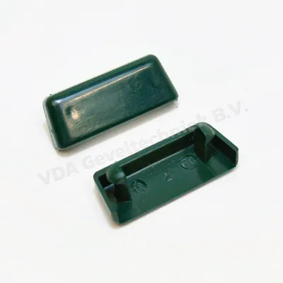 afwateringskapje Donker Groen 34x13 mm (prijs per stuk, minimale afname 10 stuks)