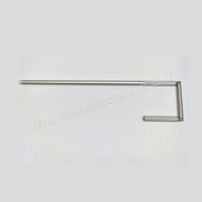 GEZE SLINGERSTANG Zwengelstang zonder KOPPELING L= 1400 MM.