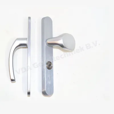 Stalufix Kruk / Duwer Schild set met Kerntrek binnen / Buiten PZ 72 36 x 250 mm afgerond SKG*** geen schroef stift Ami gatenpatroon