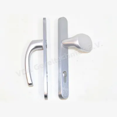 Stalufix Kruk / Duwer Schildset Buiten binnen PZ 92 30 x 250 mm afgerond SKG*** geen schroef stift Ami gatenpatroon
