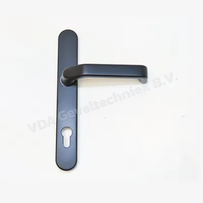 Hoppe kruk Binnenschild PZ92 Liverpool Mat zwart 250 x 36 mm