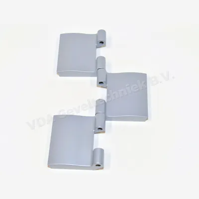 Roto set a 3 scharnier delen per zak 50 mm Patio Fold 6100 A zilver 733368. Vouwwand Centro 100