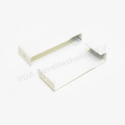 BKV scharnierkap Creme Ral9001 met verstel gat 105 x 38 x 24 mm