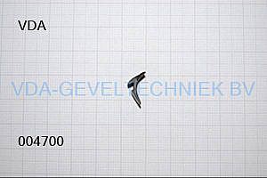 Aliplast ACVG32S insteekrubber 47 (prijs per meter