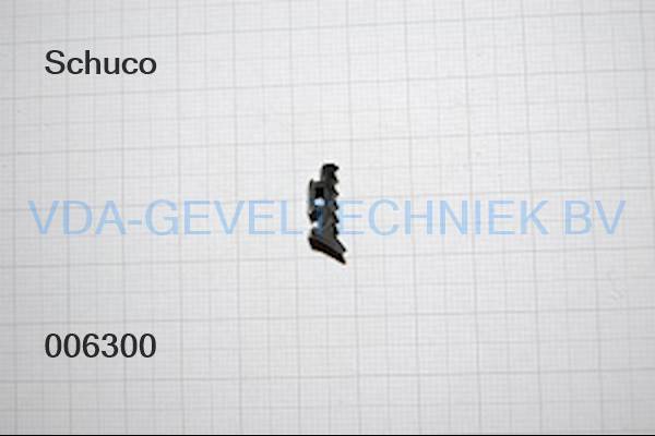 Schuco glasdichting rubber 63 224749(prijs per meter