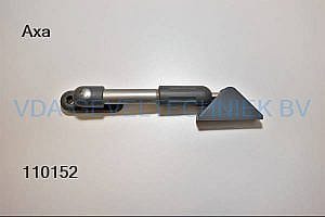 Axa telescopische raamuitzetter grijs 200mm