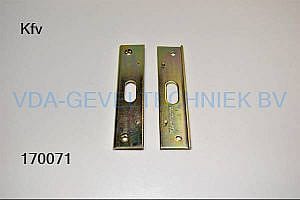 Kfv sluitplaat pen 2320-531-2