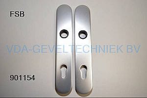 FSB deurkrukschild rvs pc 92