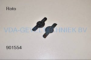 Roto afdekplaat getriebe