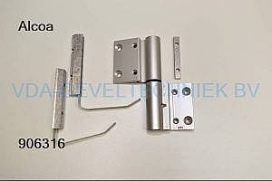 Alcoa/Kawneer scharnier 2-delig rollenband serie