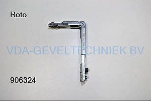 Wicona/Roto alu Eckumlenkung hoekoverbrenging