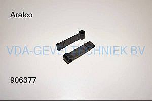 Aralco hendel 38mm zwart