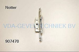 Notter alu Inbouw-espagnolet /