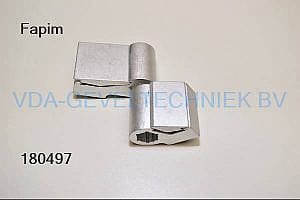 Fapim 2-delig scharnier 6042X 60/20mm
