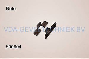 Roto afdekkap middensluiter vleugeldeel bruin