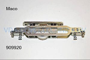 Maco  Bijzetloopwagen 400 kg. 1200-3385 mm tbv Hefschuif. + koppelstripje