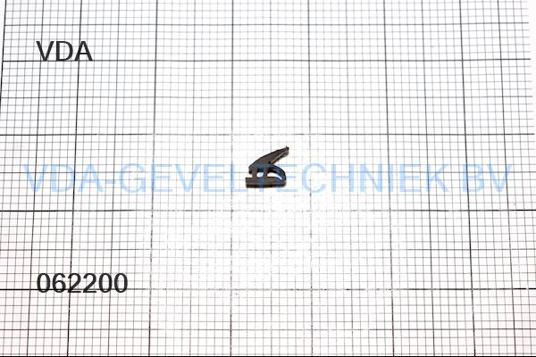 Aluprof/Metalplast glasdichting rubber 120542 10MM (prijs per meter
