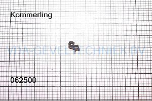 Profine Kommerling glasdichting rubber 9077 (prijs per meter