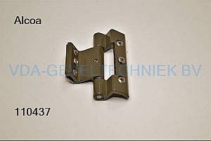 ALCOA raamscharnier met RVS pen voor binnendraaiende- en valramen