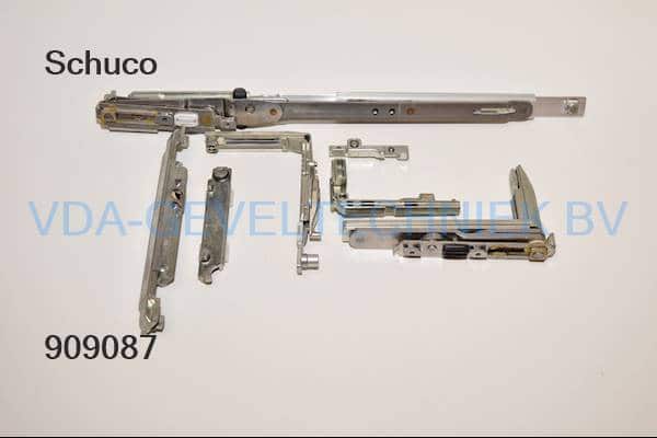 Schuco onderdeel  275004 compleet beslag Komplettbeschlag für draaikiep 23 mm Getriebe