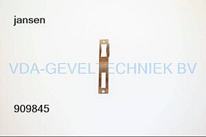 Jansen Economy 50E30 dag en nachtsluitplaat Links RVS 555.294