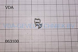Graf Stahlzargendichtung rubber Z0293 grijs (prijs per meter