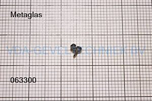 Metaglas aanslagdichting rubber 11761 (prijs per meter