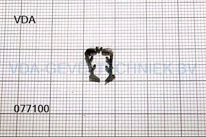 VDA glasdichting rubber 771 t.b.v. rooster op het glas (prijs per meter