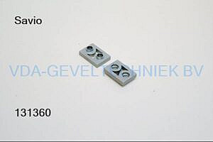 Savio vulblok voor scharnier Mechanica serie 7mm dik 1145.404 / 276