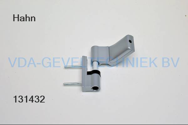 Dr Hahn 2-delig scharnier KT-Band Rehau-SKG zilver metallic 003 K60490F53