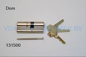 Dom Plura cilinder SKG*** 30x40 mm 3 sleutels