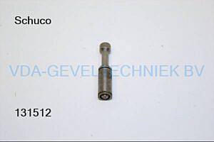 SchucoRVS afstandbussen bus lengte 35 mm schroef 60 mm