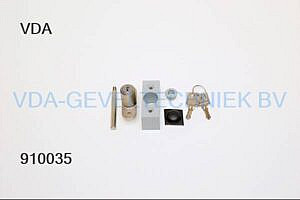 RONIS PENSLOT 3452 OPBOUW PEN=37MM. grijs  AFSLUITBAAR