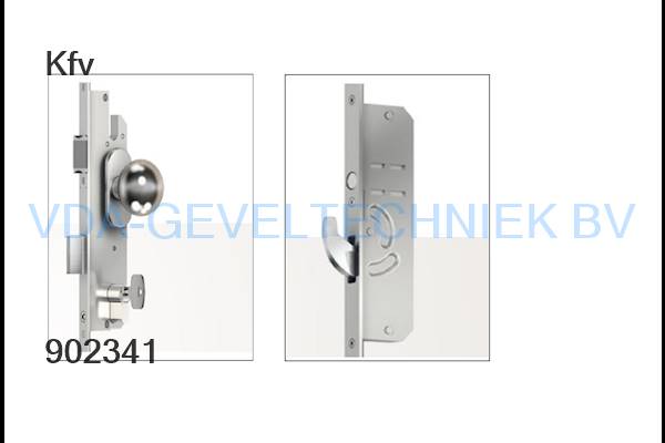 KFV meerpuntssluiting AS2500 55/92/F20/2170mm B296 sleutelbediend