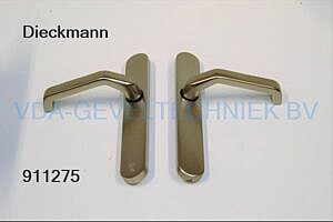 Edi Dieckmann Kronos Kruk/Kruk schilden binnen / buiten Blind afgerond 245x36 SKG**. RVS look F9