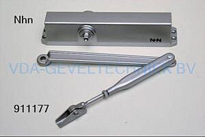 NHN Deurdranger incl. schaararm. Zilver/EV1 Type NO.85V-DA EN 3-6
