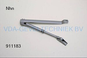 NHN Vastzet Knikarm voor Dranger No. HOA400 zilver