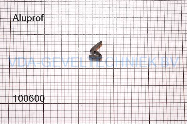 Aluprof insteekrubber 120540 (prijs per meter