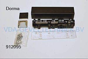 Dorma deurdranger TS 93 Basic  EN 2-5 + Grondplaat  Zwart