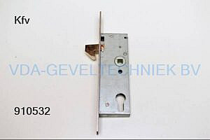 KFV smalslot 1625 met haakschoot 40/72 voorplaat 24x240mm