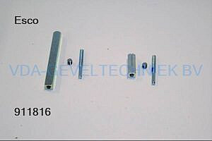 Esco gedeelde stift 9mm lengte 29/80 mm