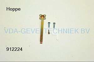 Hoppe Krukstift met vastzet mogelijkheid. met montage mat.