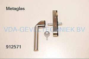 Metaglas RVS raamkruk afneembaar locking device 12270/12436