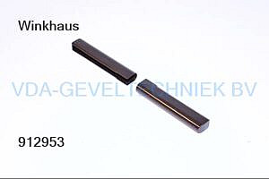 Winkhaus afdekkap K.FL.K. 130 BR. Bruin 4987947