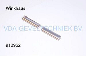 Winkhaus Afdekkap FLK FWV RS F9 Rechts Zilver RVS Look 2854801