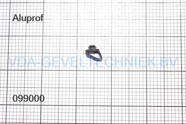 Aluprof aanslagdichting rubber 990 120850 (prijs per meter