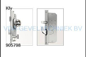KFV AS2600 meerpuntssluiting 40/92/U22 2170mm sleutelbediend