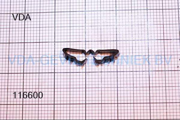 Rubber tbv rooster (prijs per meter