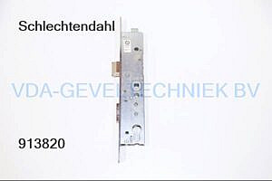 Schlechtendahl + Sohne WSS Dag en nachtslot met voorstand 5 mm Drn 35 / 92 / 9 / F24 x 320 mm RVS links Stolp functie boven