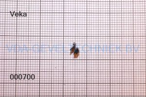 Veka glasdichting rubber 7 (prijs per meter, minimale afname 10 meter)